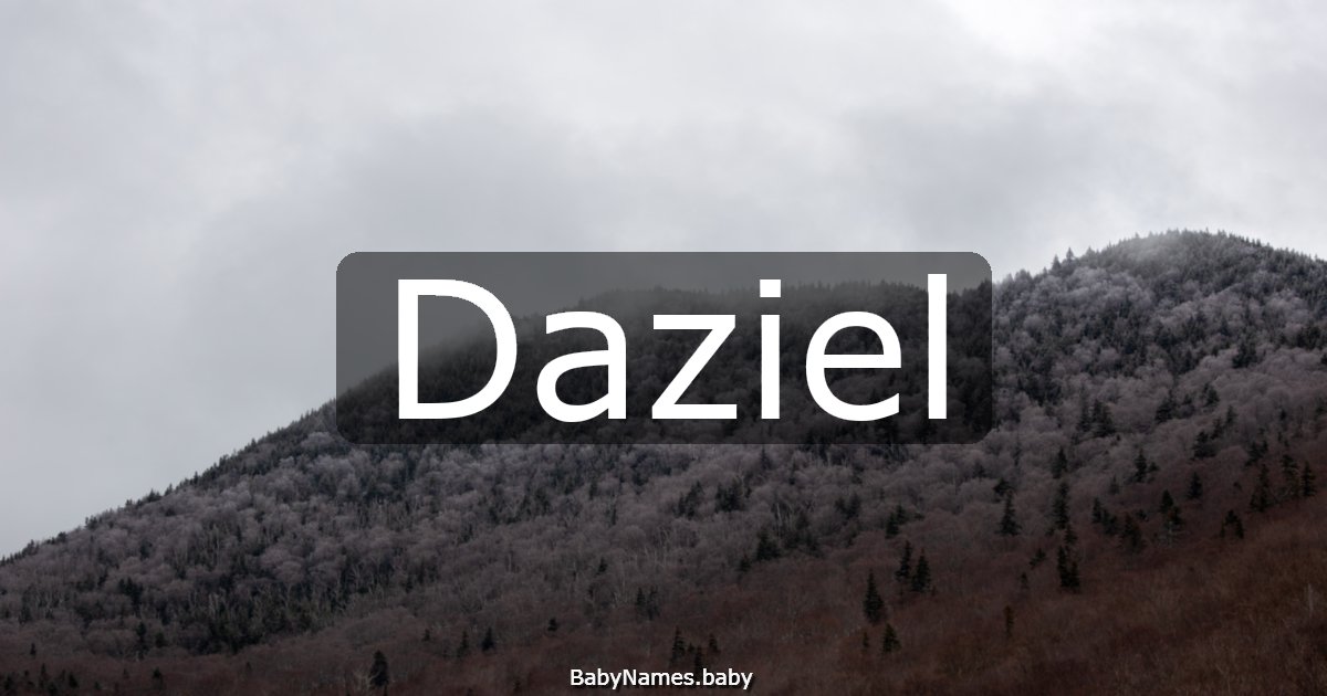 Daziel