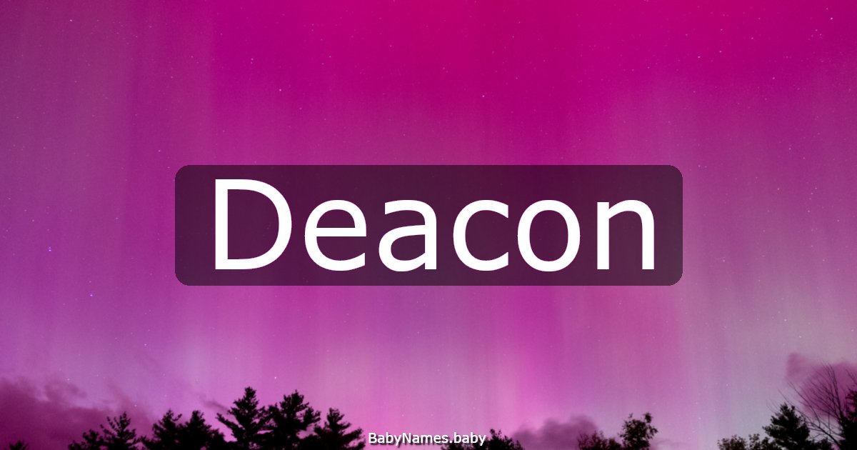 Deacon