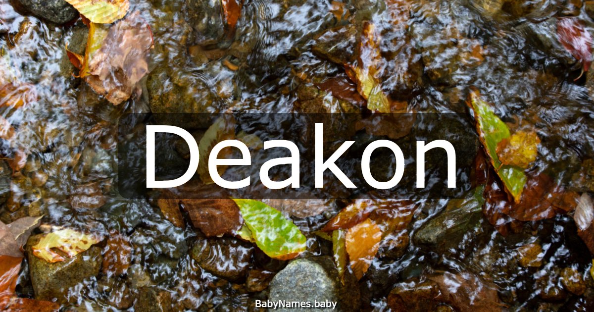 Deakon