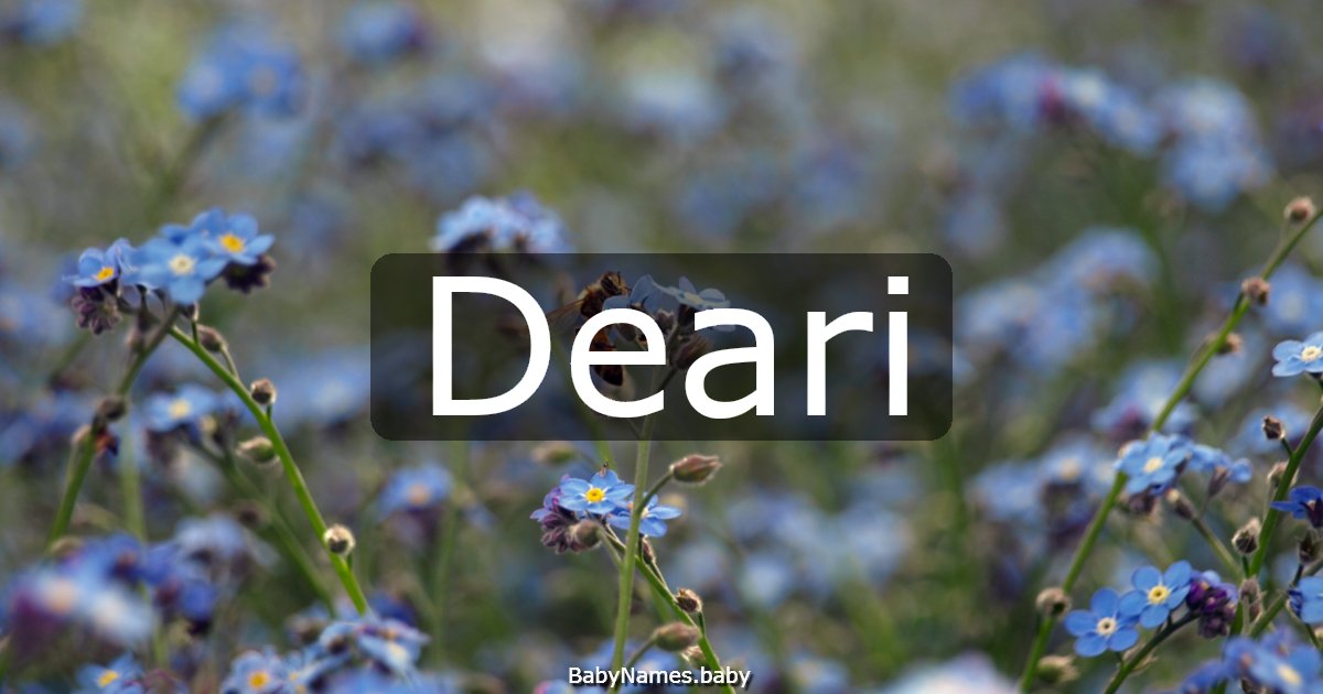 Deari