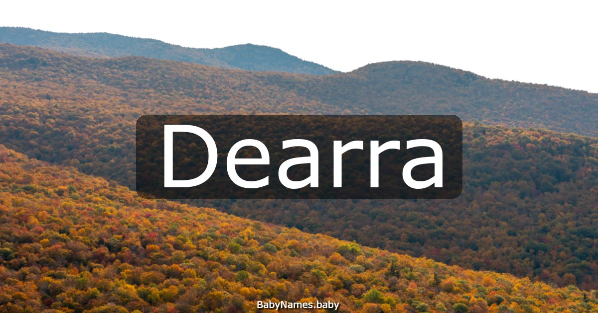 Dearra