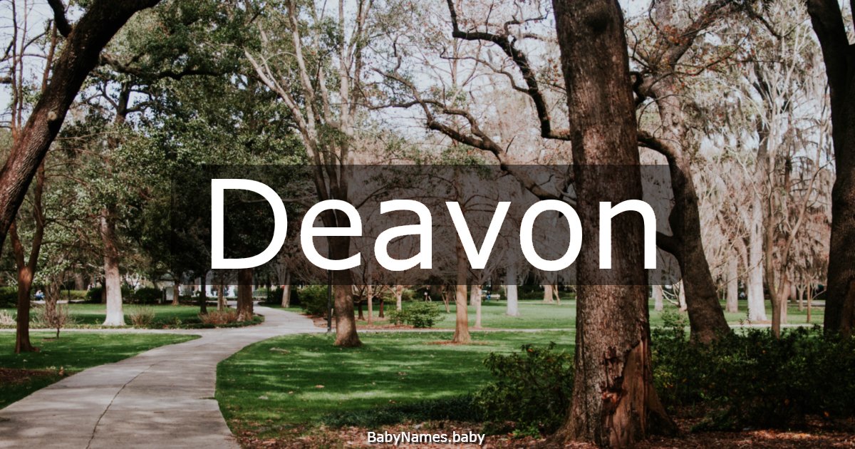 Deavon