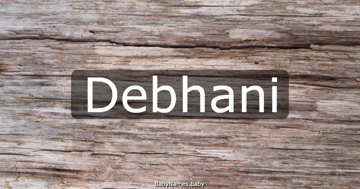 Debhani
