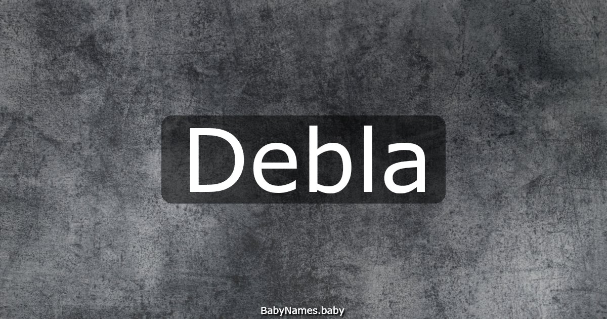 Debla