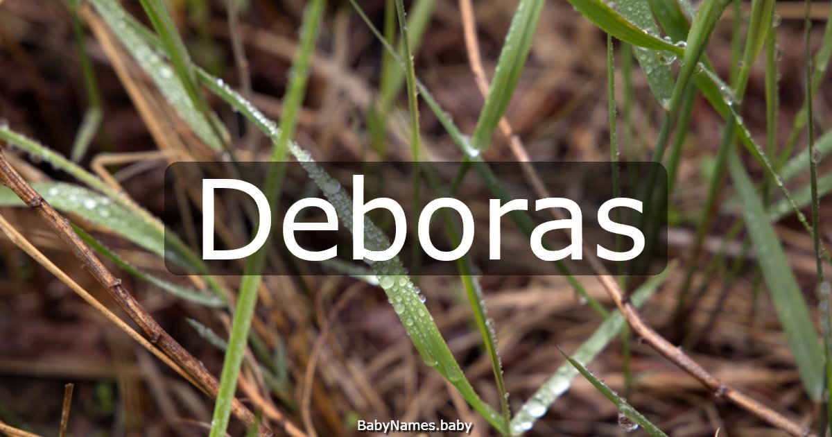 Deboras