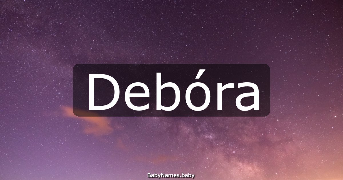 Debóra