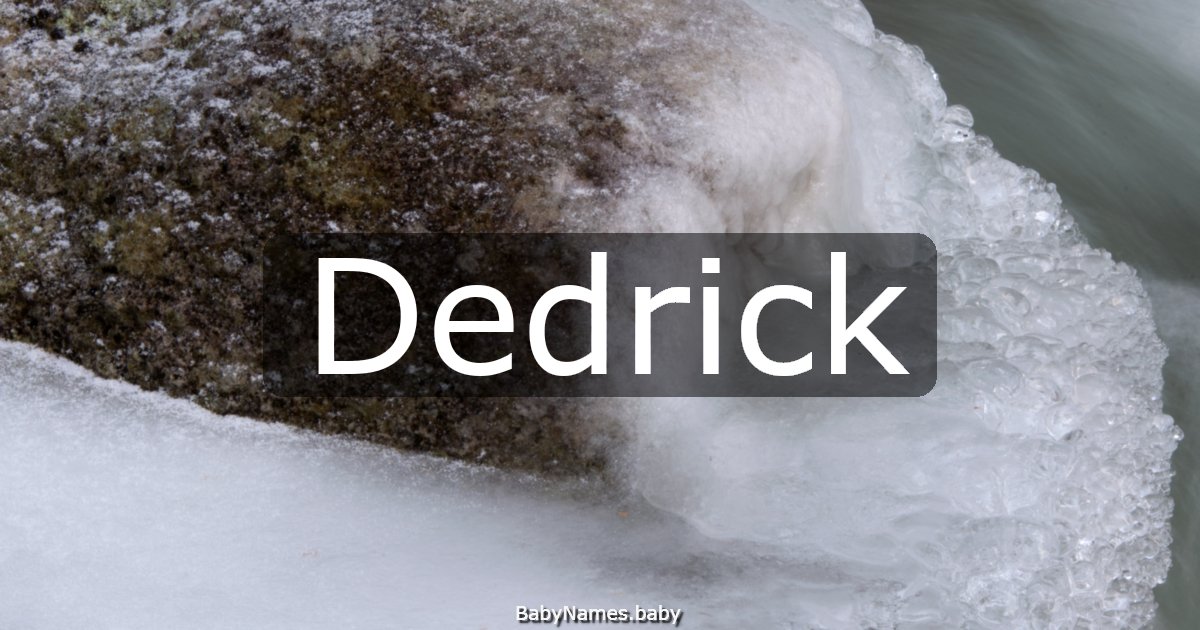 Dedrick