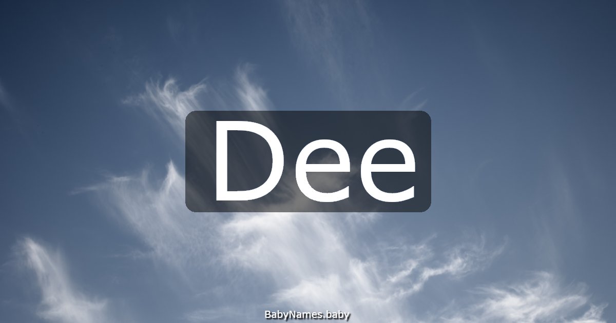 Dee