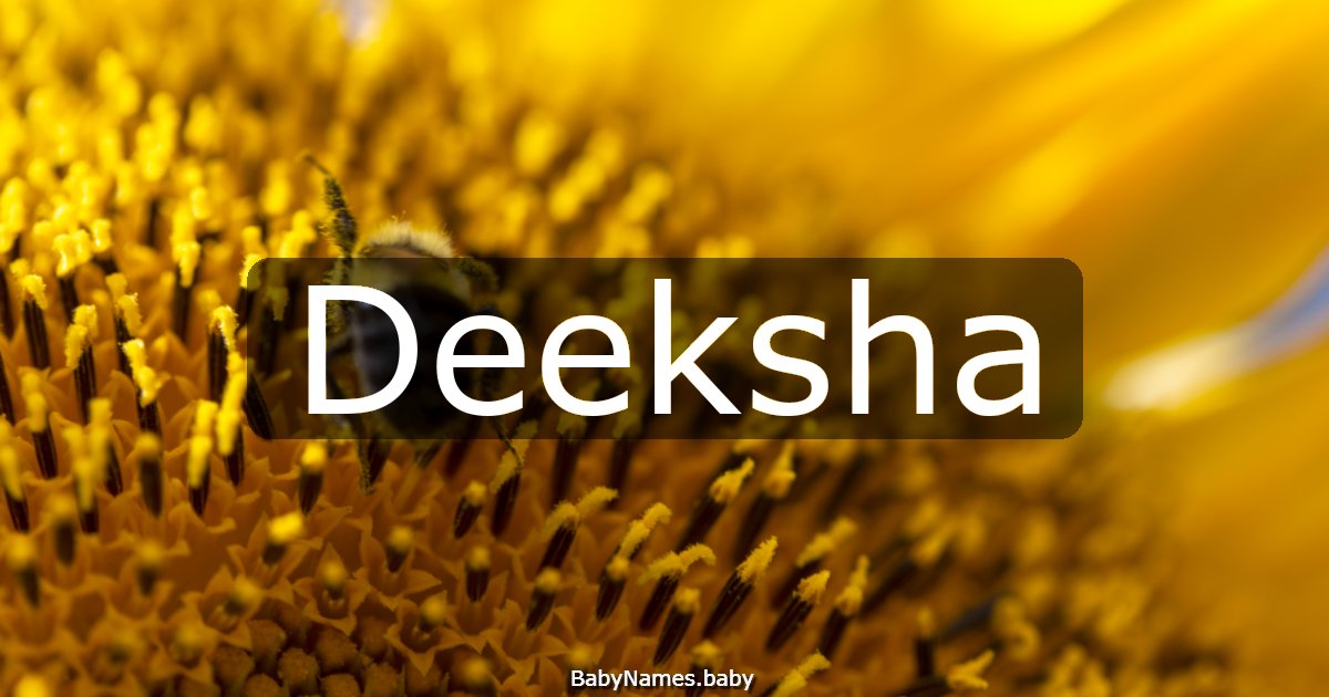 Deeksha