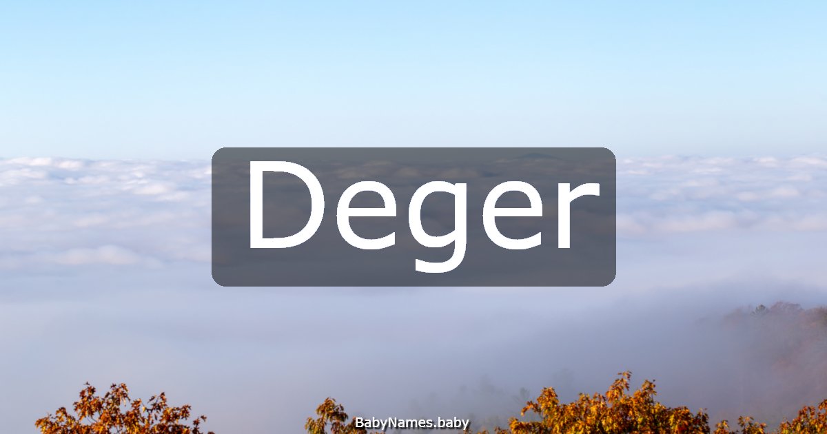 Deger