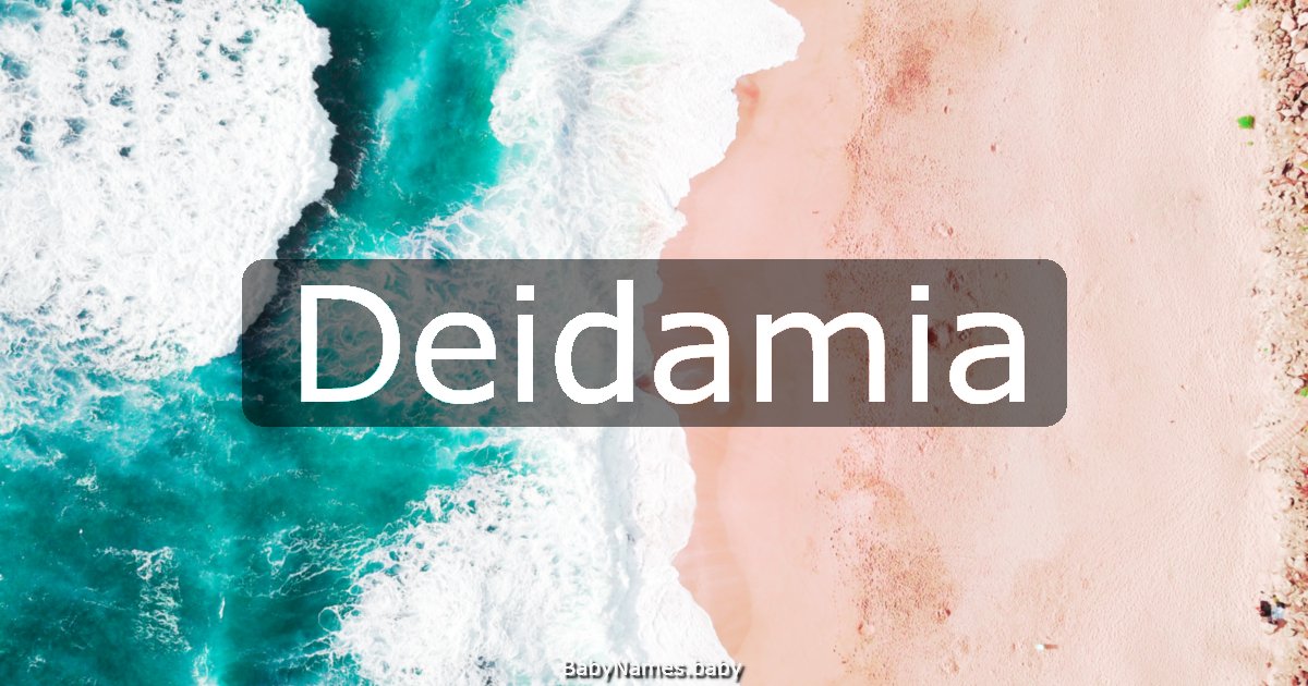 Deidamia