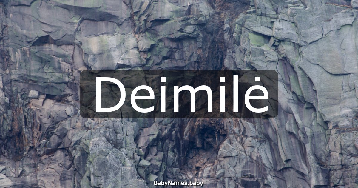 Deimilė