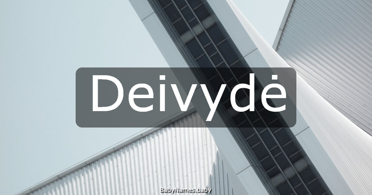 Deivydė