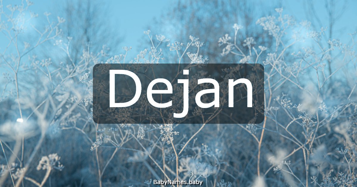 Dejan