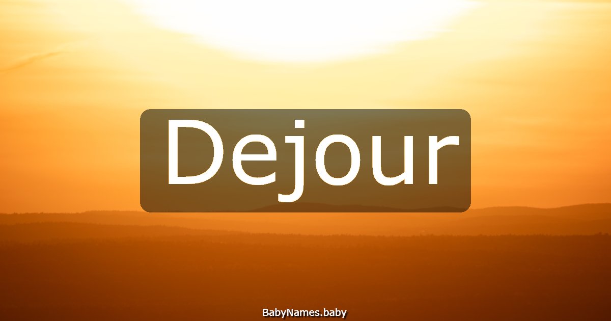 Dejour