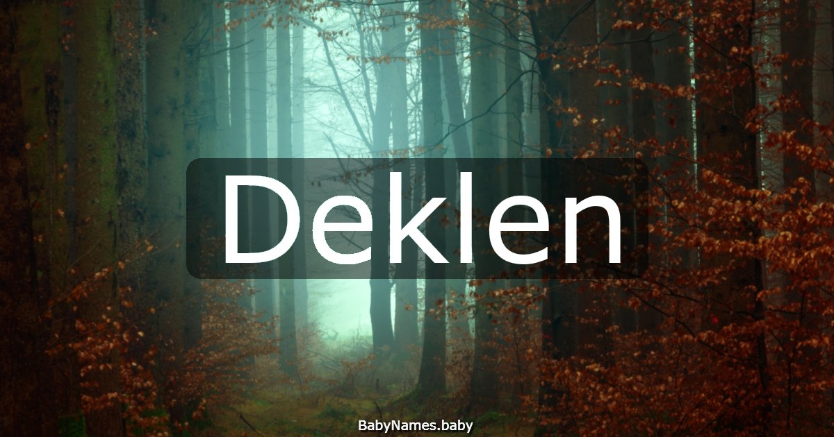 Deklen