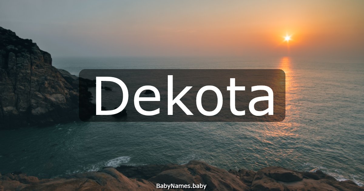 Dekota