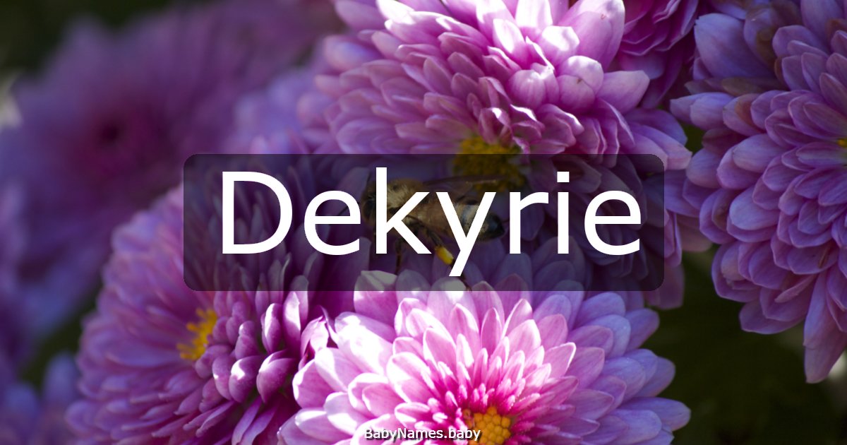 Dekyrie