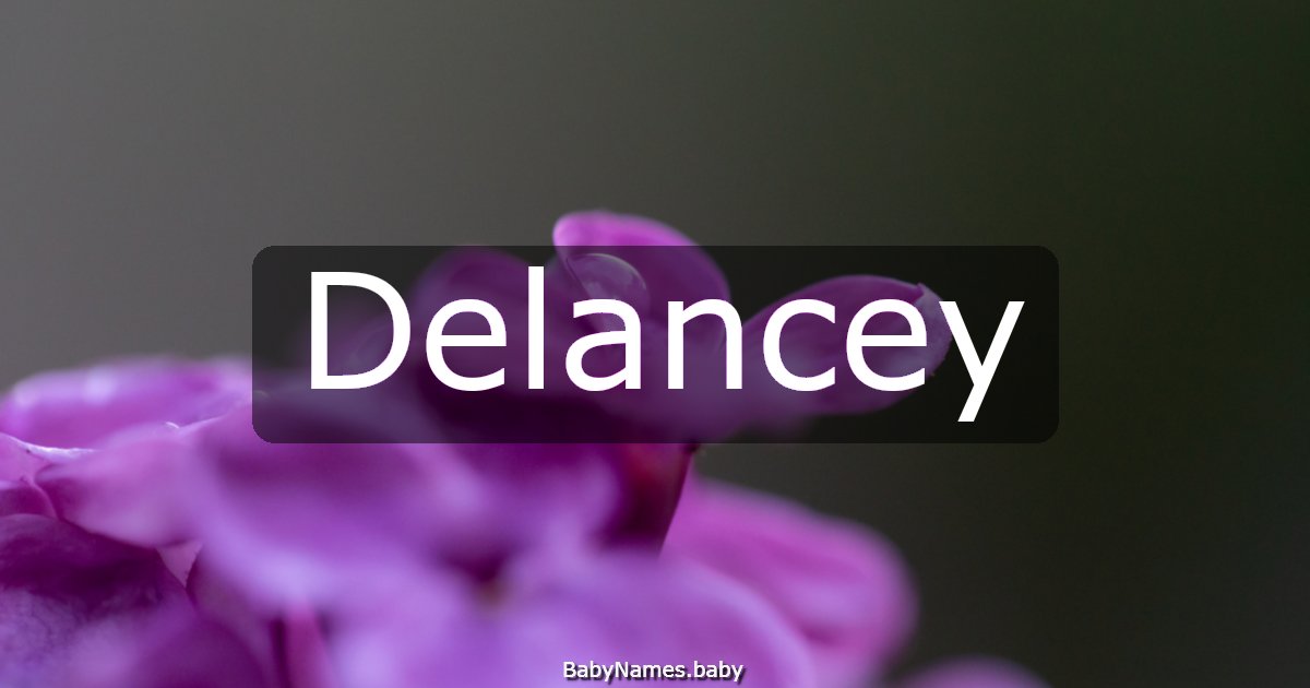 Delancey