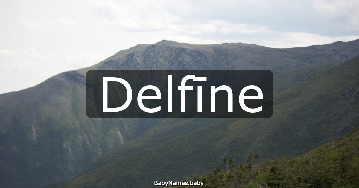 Delfīne