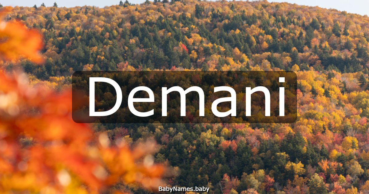 Demani