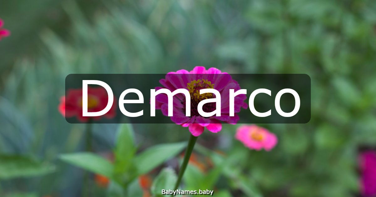 Demarco