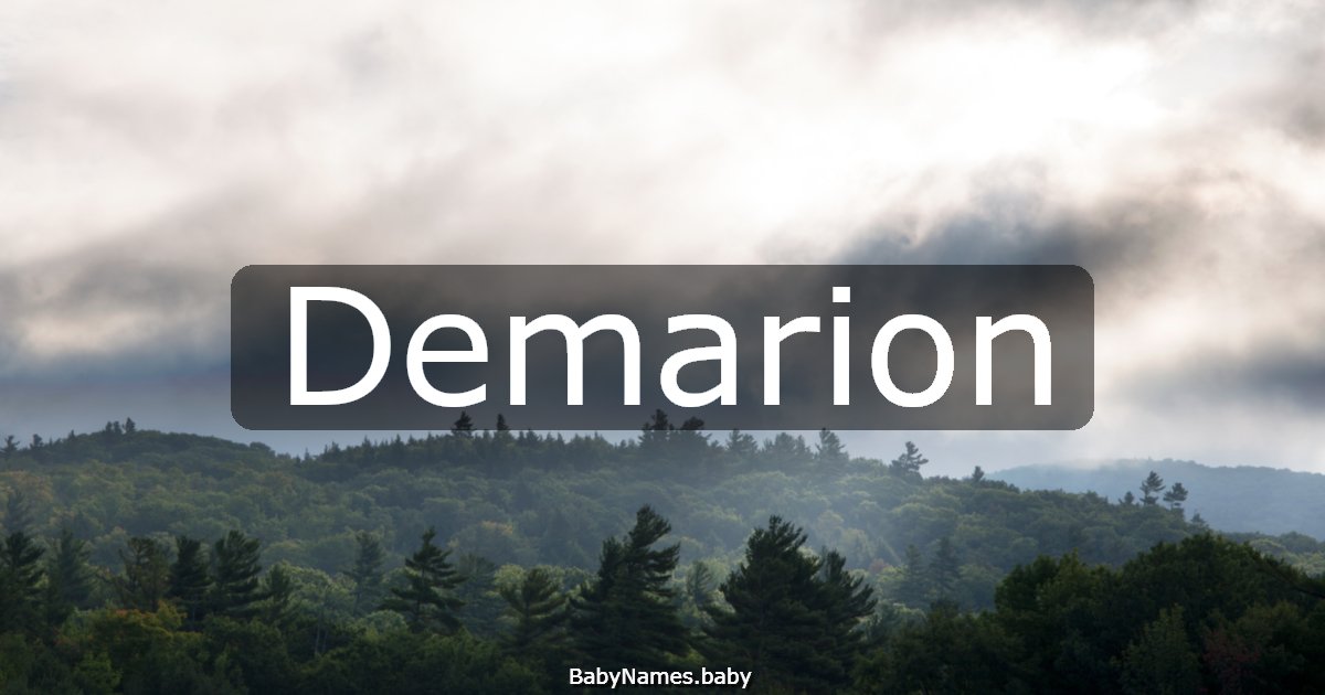 Demarion