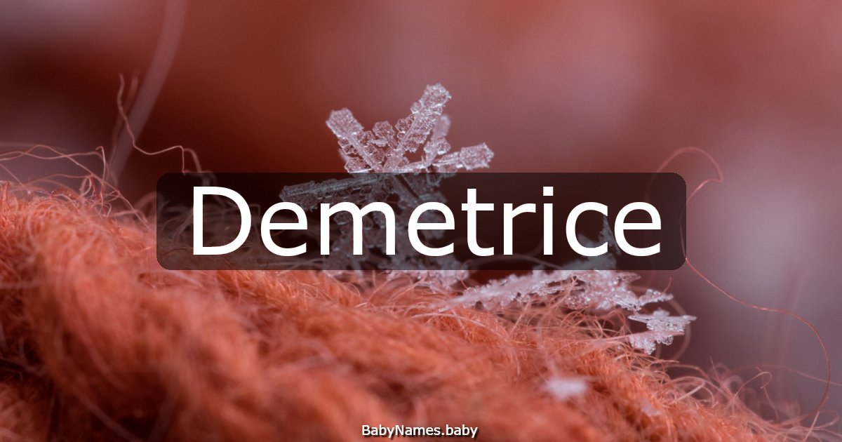 Demetrice
