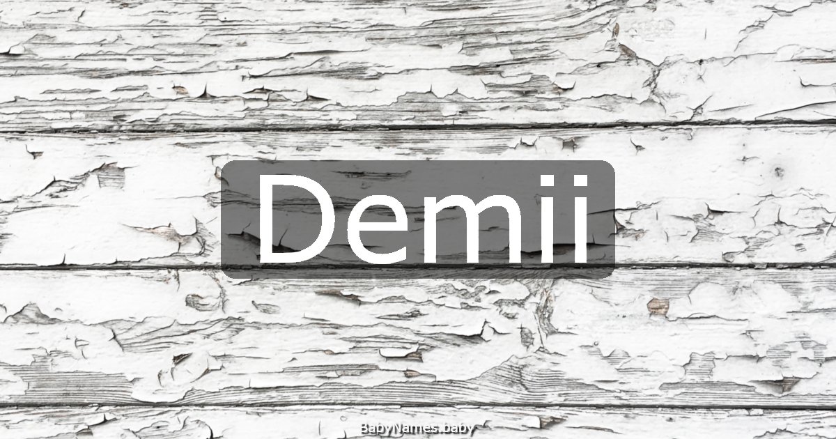 Demii
