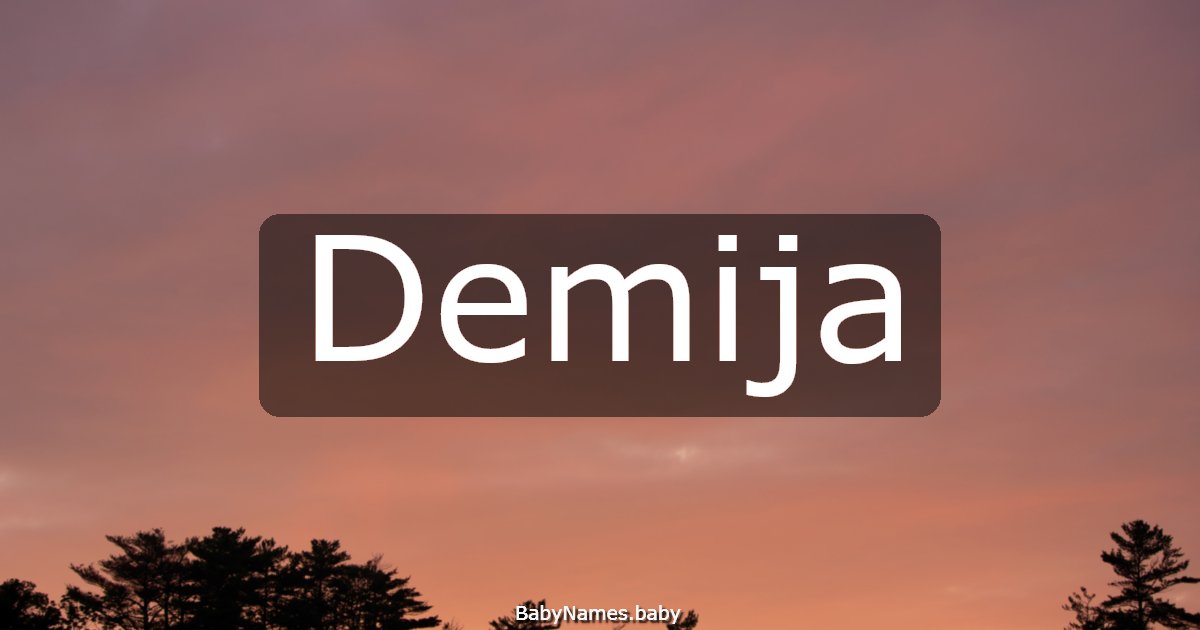Demija