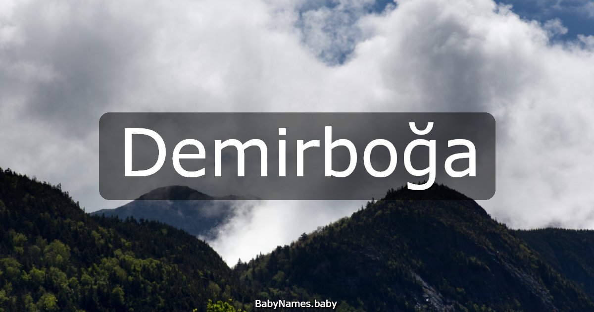 Demirboğa