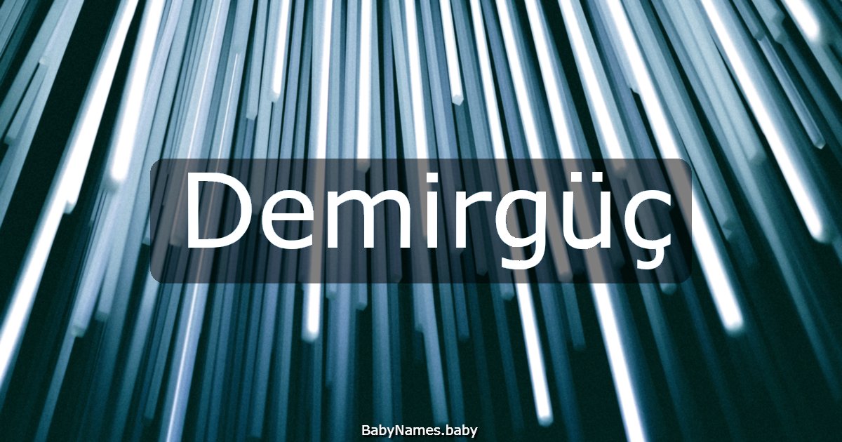 Demirgüç
