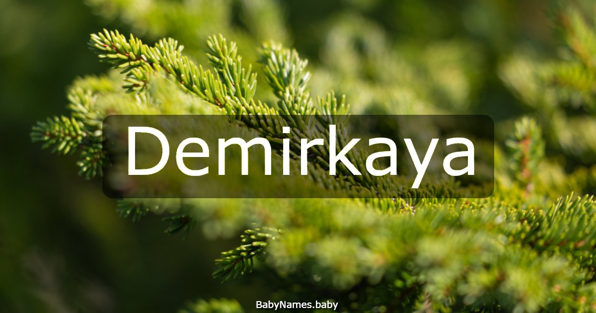 Demirkaya