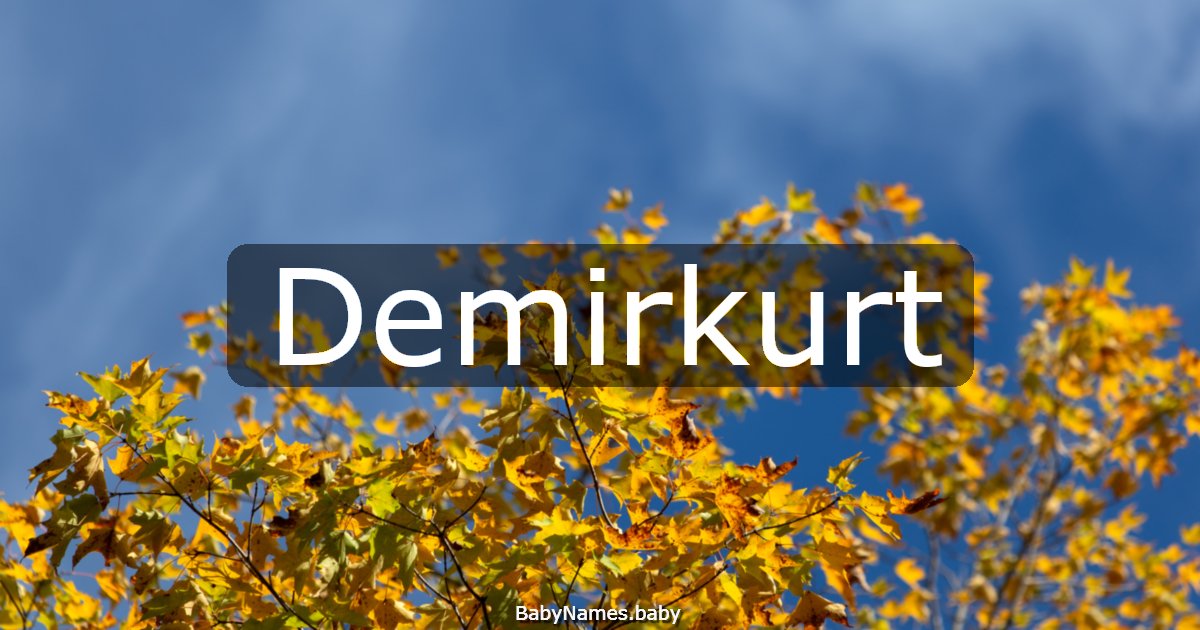 Demirkurt