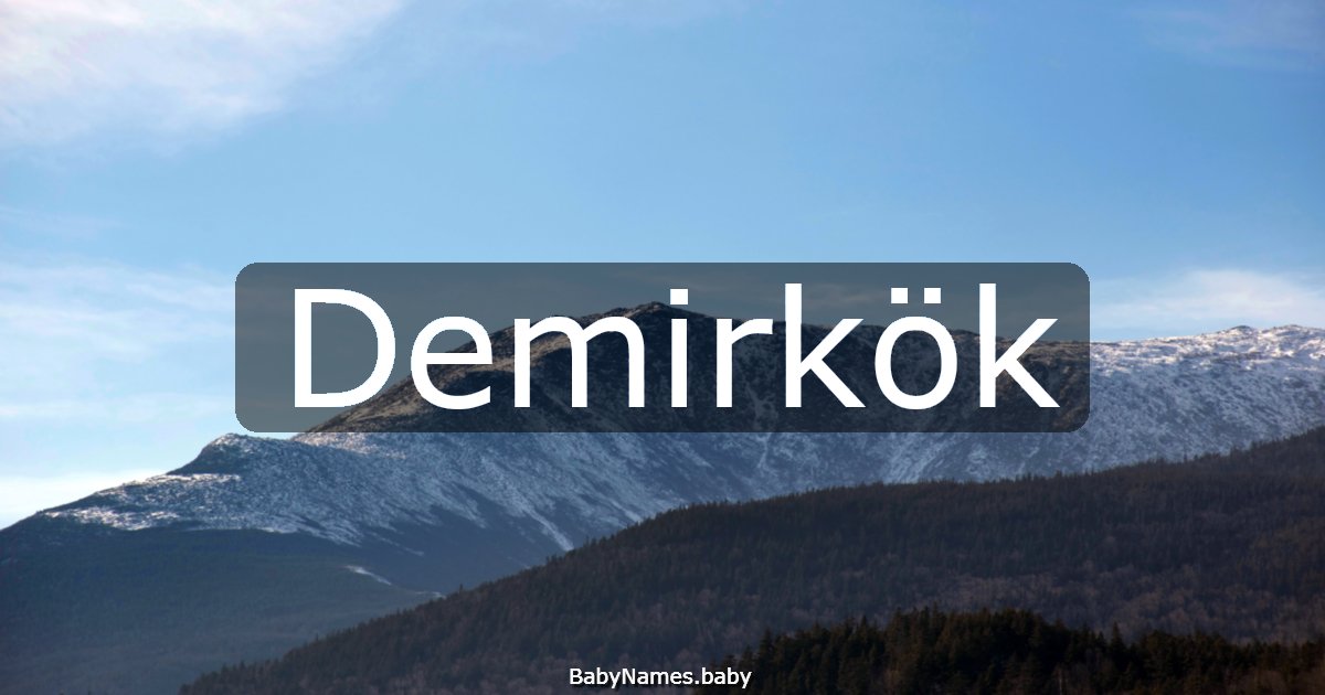Demirkök