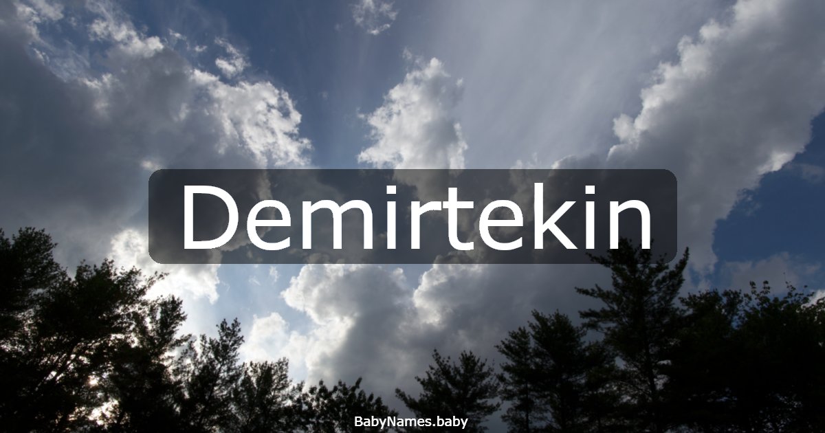 Demirtekin