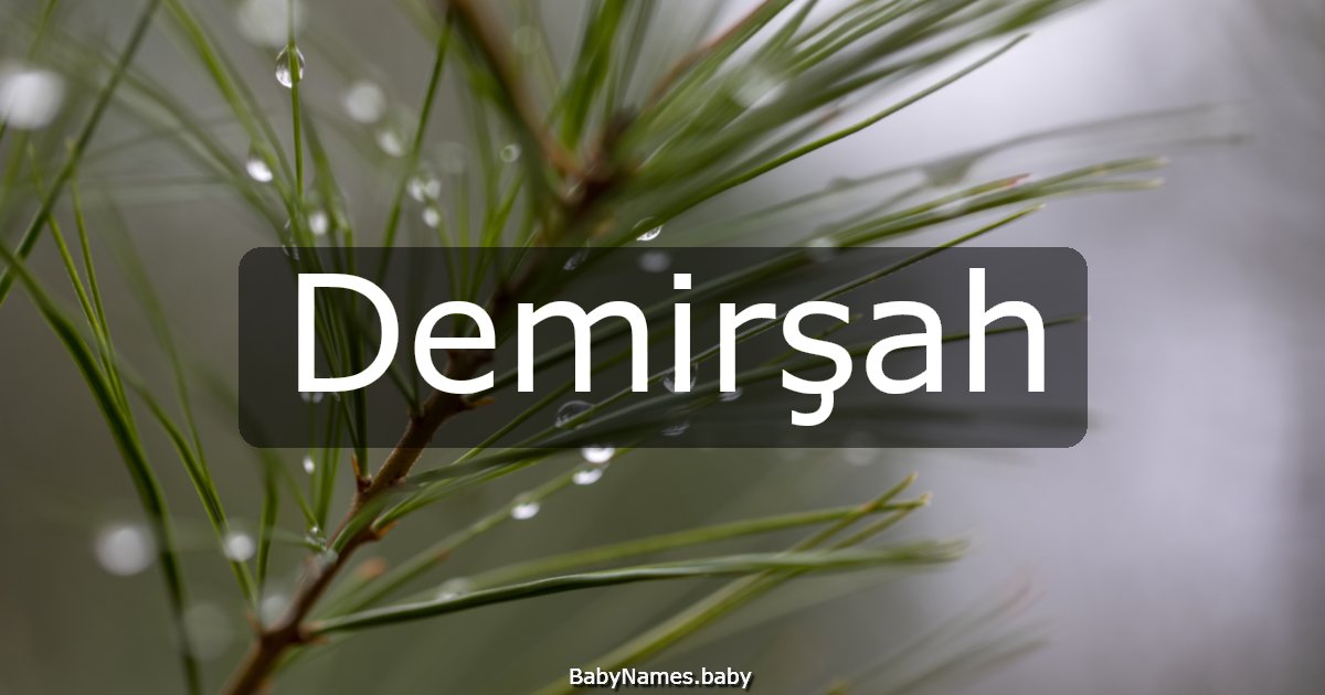 Demirşah