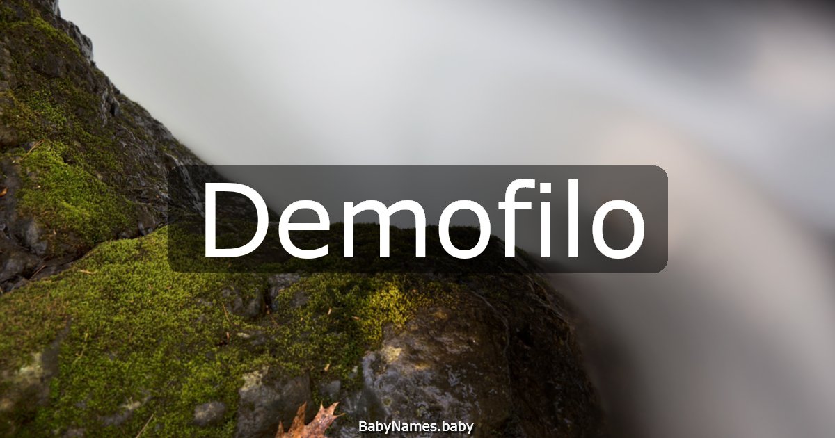Demofilo