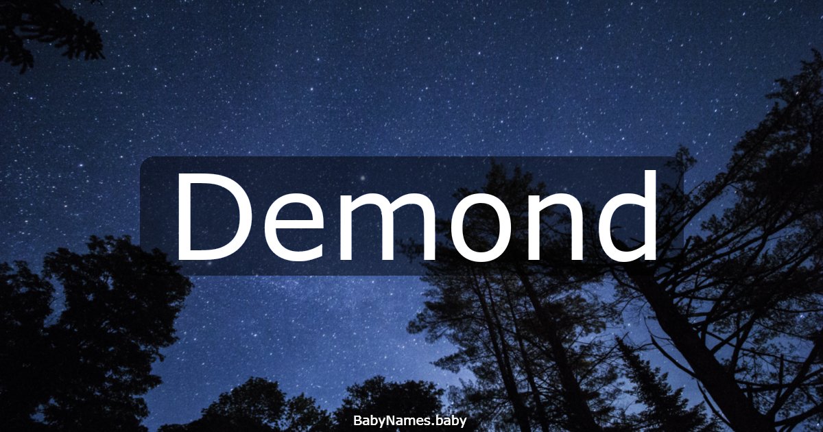 Demond