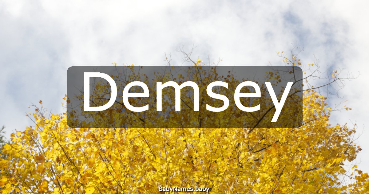 Demsey