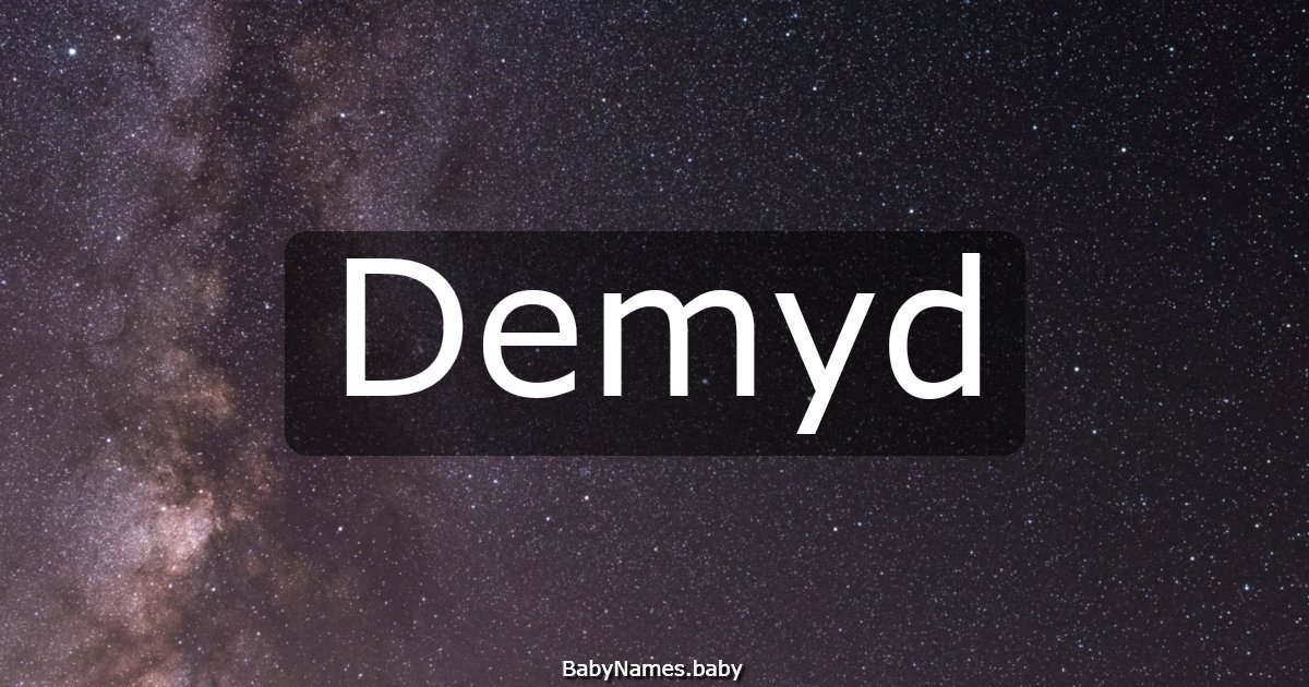Demyd