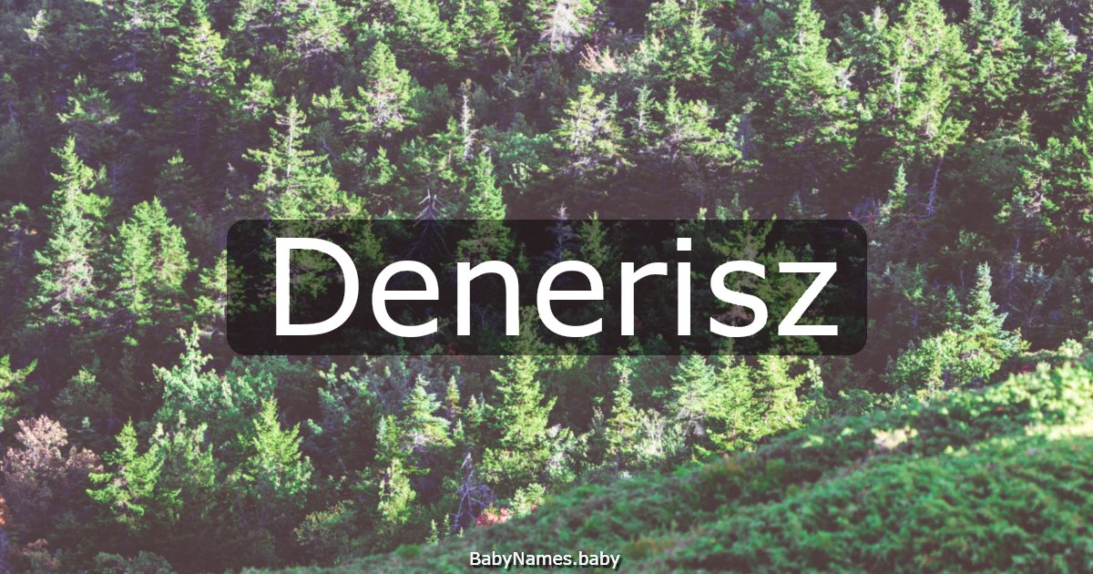 Denerisz