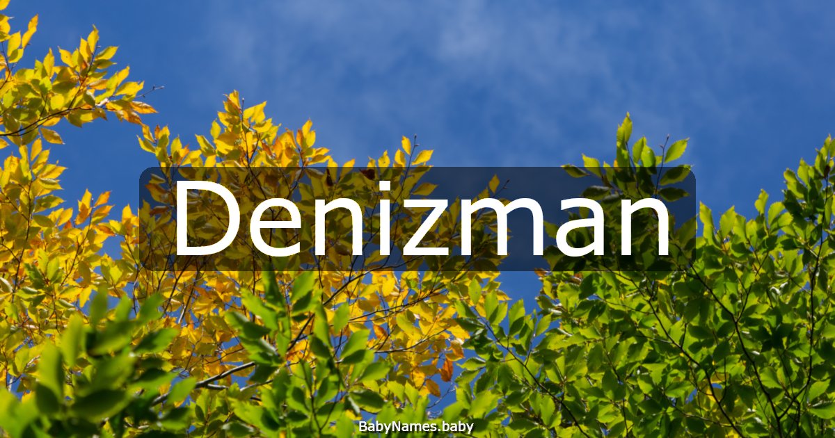 Denizman