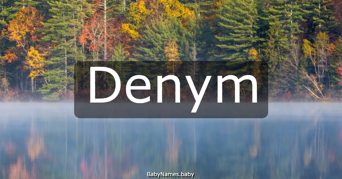Denym