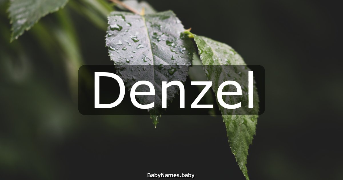 Denzel