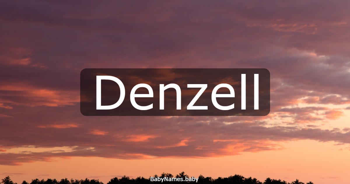 Denzell