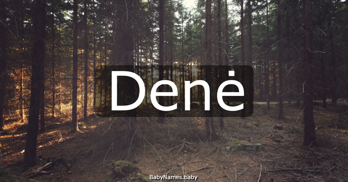 Denė