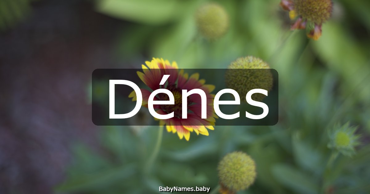 Dénes