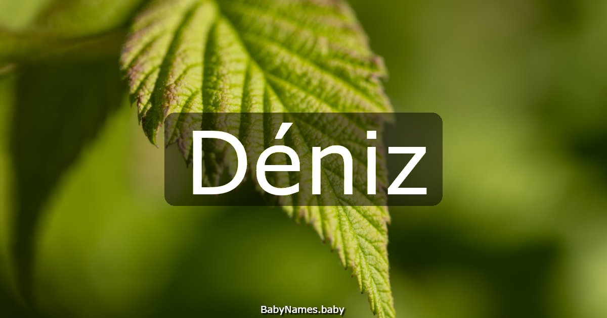 Déniz