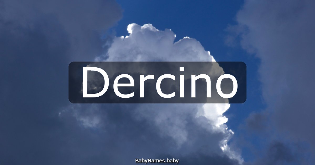 Dercino